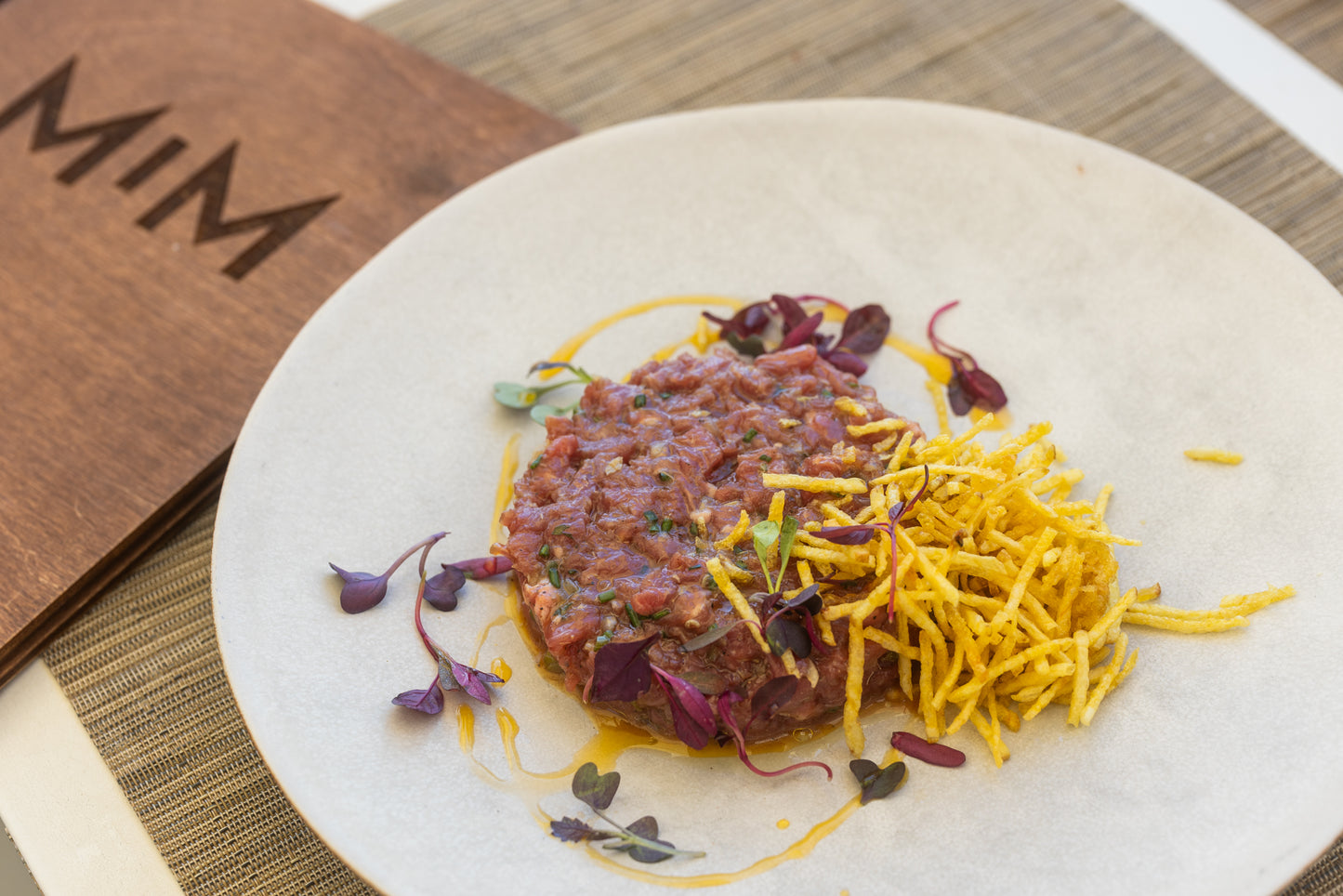 Tasting menu by chef Pepe Caler
